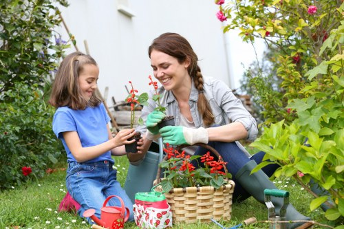 Lush garden maintained by professional gardeners in Panania