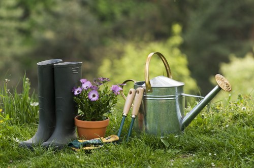 Beautiful garden designed by James Gardeners